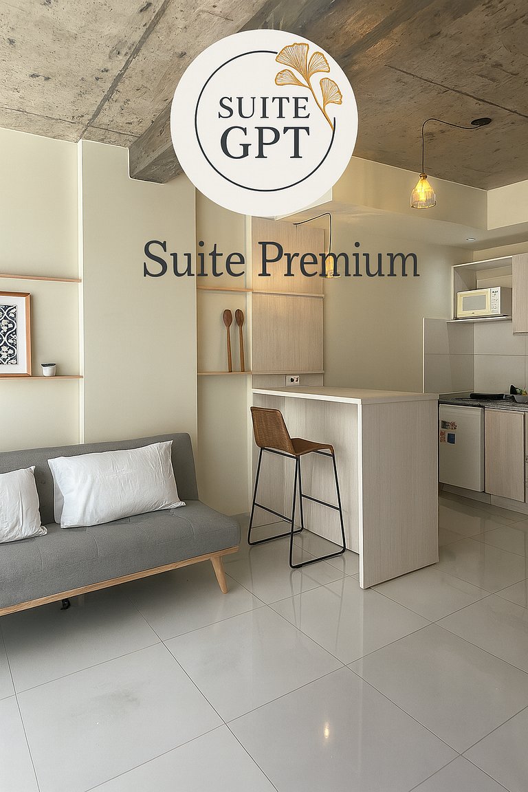 Moderna Suíte GPT com piscina e garagem
