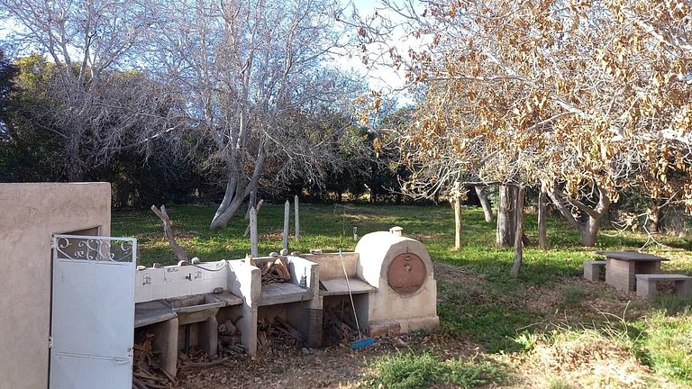 Valentina in the peace of Los Zazos